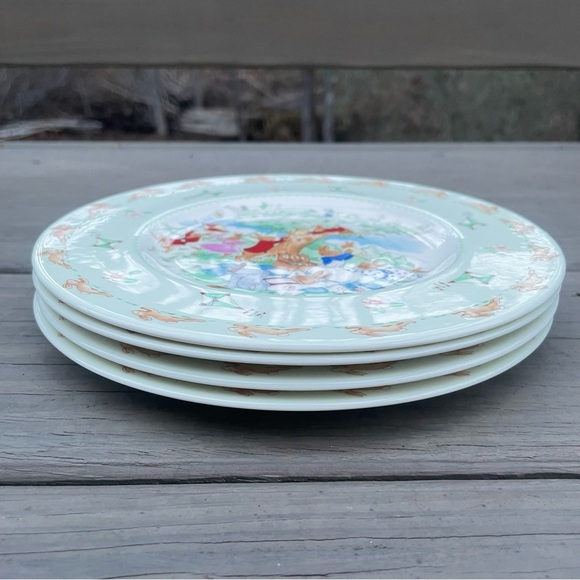 4 X Bunnykins by Royal Doulton 8” bone china plates - Picture 2 of 12